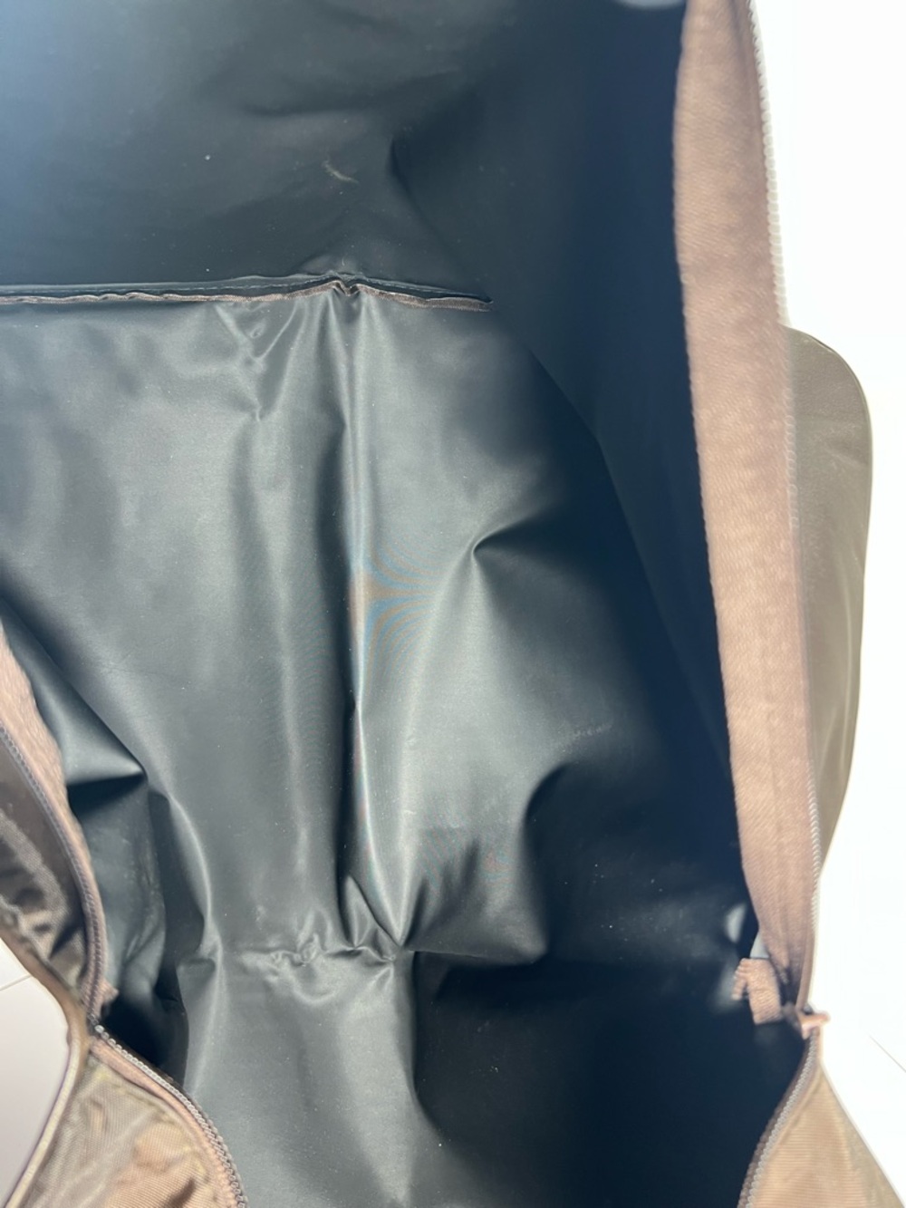 Louis Vuitton Large Zipper Dust / garment Bag Storage Case Brown - Picture 5 of 5